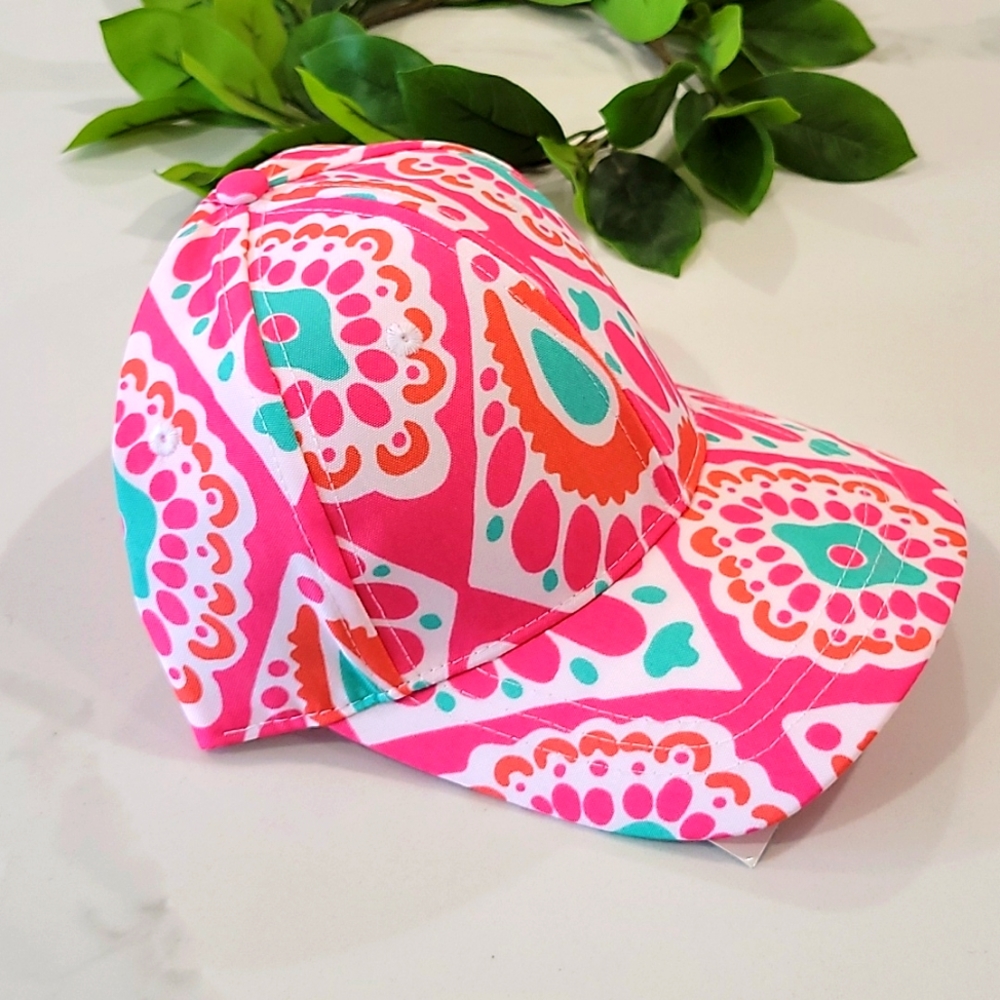 Viv and Lou Pink Cute Floral Hat - Picture 4 of 4